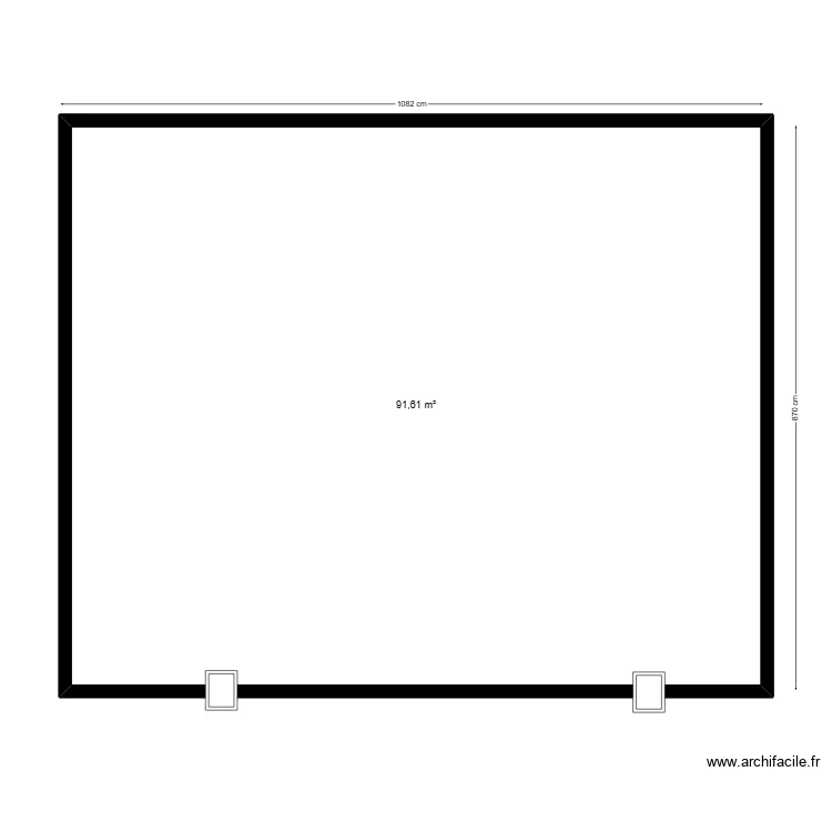 Maxime le labourier 1 &eacute;tage . Plan de 