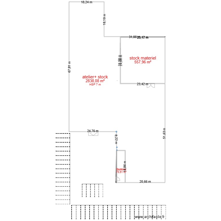 PLAN METAL 3 D. Plan de 0 pièce et 0 m2
