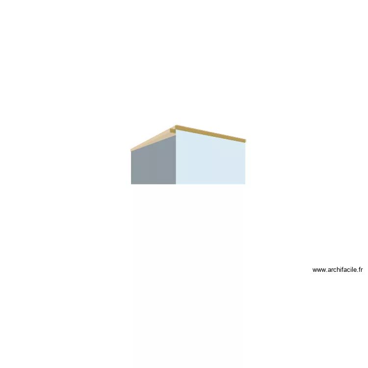 garageg. Plan de 1  et 34 m²