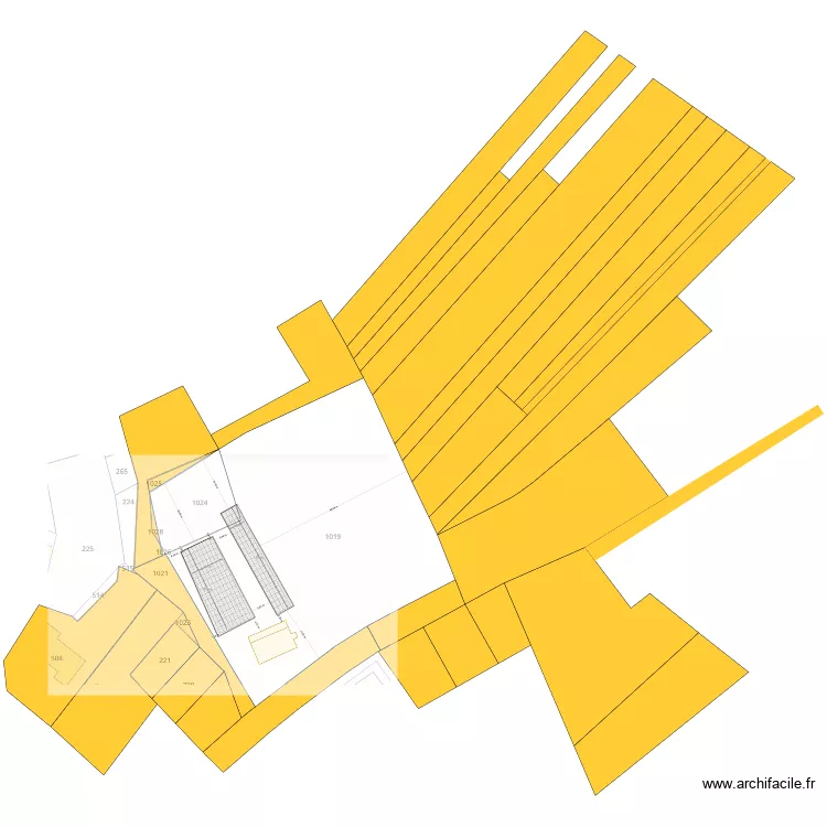 SAINT PALAIS SUR MER. Plan de 