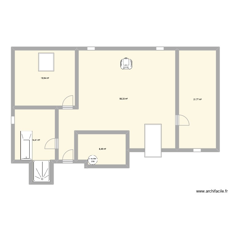 plan Leo. Plan de 0 pièce et 0 m2