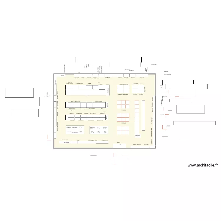 MAG FINAL 2. Plan de 1  et 280 m²