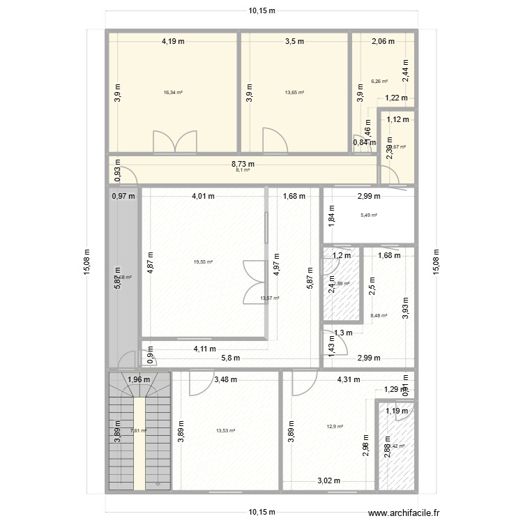 PLAN A. Plan de 0 pièce et 0 m2