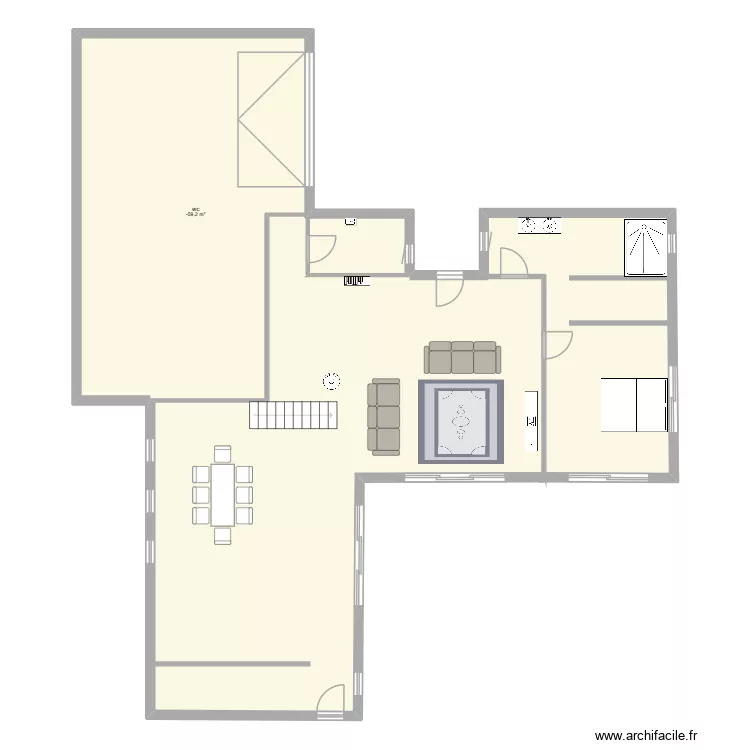 billere. Plan de 1 et 70 m² billere. Plan de 1 et 70 m²
