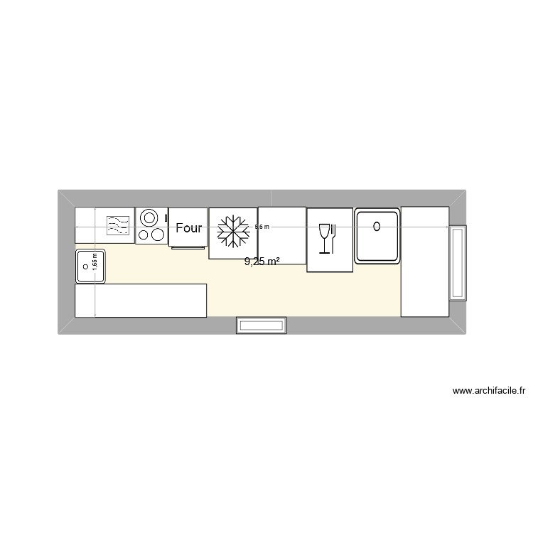 cuisine. Plan de 0 pièce et 0 m2
