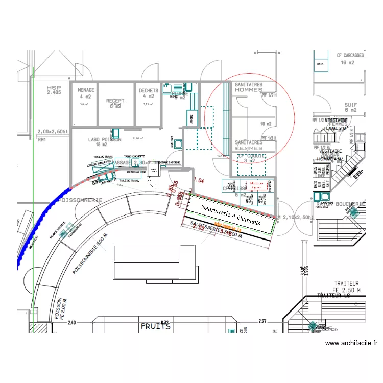 SU Gambsheim 60049 Existant 2025. Plan de 