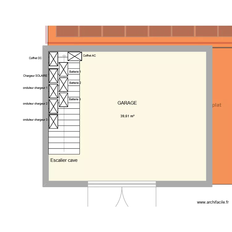 GREG FETTWEIS. Plan de 1 et 40 m² GREG FETTWEIS. Plan de 1 et 40 m²
