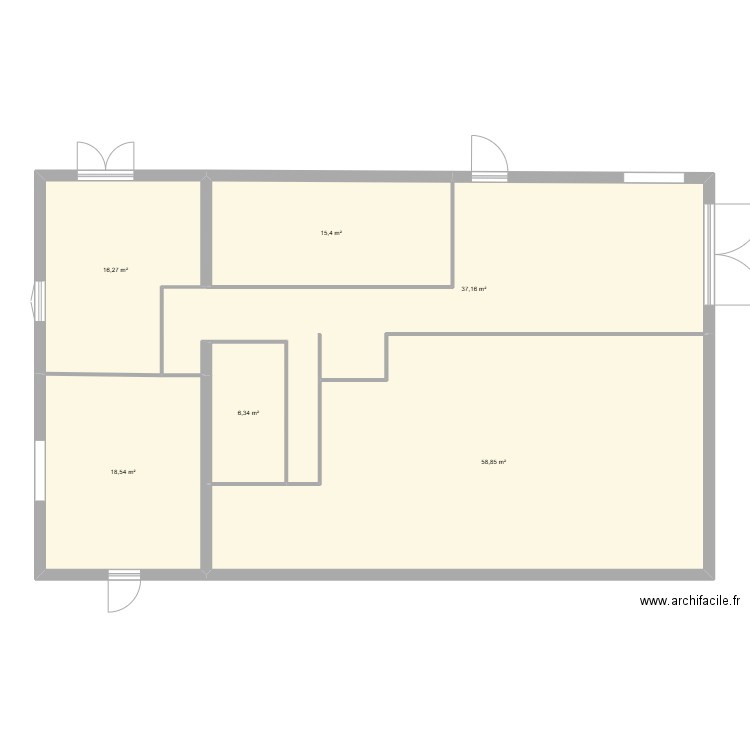 appart papa maman 2. Plan de 0 pièce et 0 m2