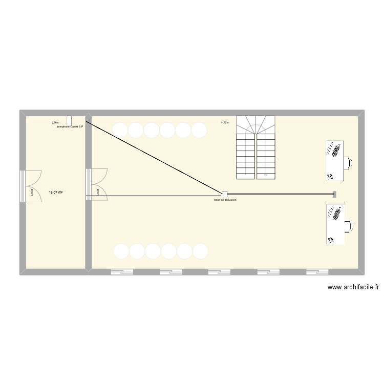 jjh;hjb;hbj;hjb;,hj. Plan de 2 pièces et 98 m2