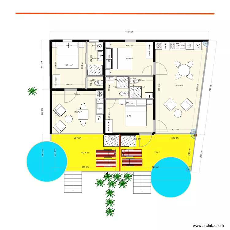 Popotte Steph 20 mars 26 sans toit. Plan de 11 et 102 m² Popotte Steph 20 mars 26 sans toit. Plan de 11 et 102 m²