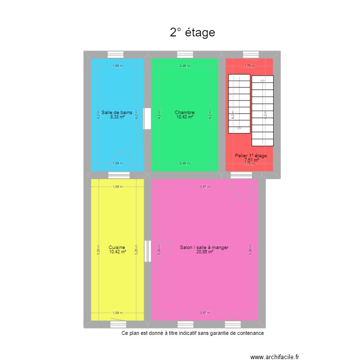 1° 2° maruie henriette . Plan de 0 pièce et 0 m2