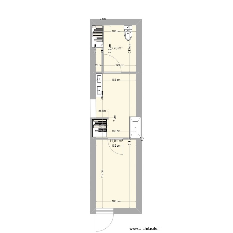 CLAE futur. Plan de 0 pièce et 0 m2