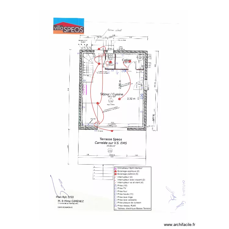 GIMINEZ RDC. Plan de 