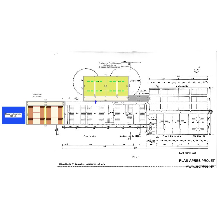 EARL PORCI NAIT Plan Projet VDEF. Plan de 0 pièce et 0 m2