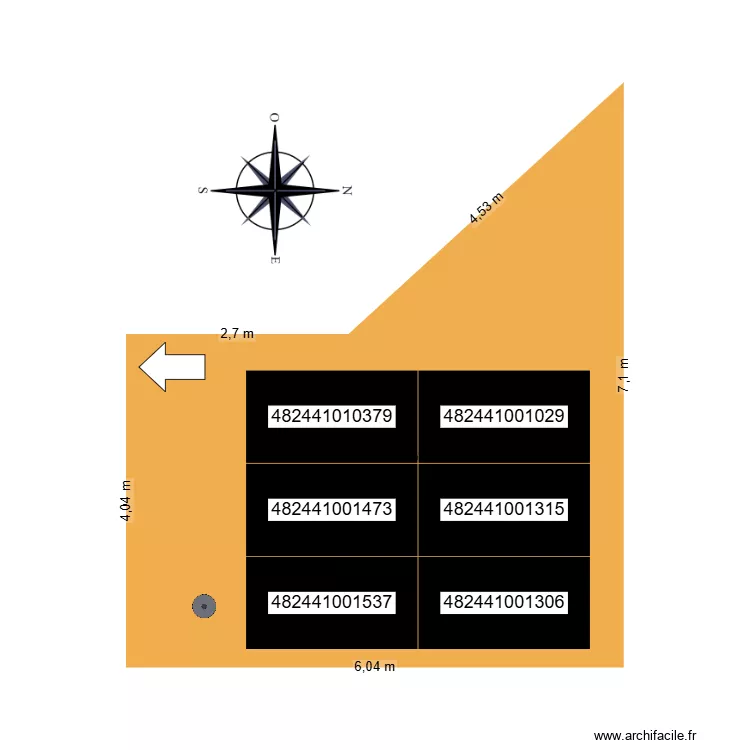 Boullier OHMPV25-002. Plan de 