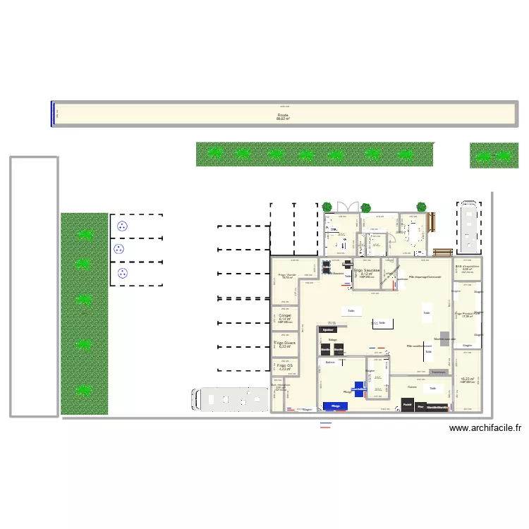 Plan Batiment 15X20 Plomberie. Plan de 