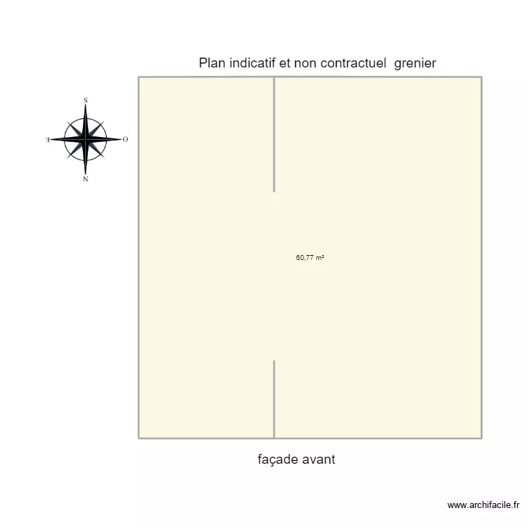 olloy grenier. Plan de 