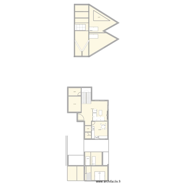 baki. Plan de 20 pièces et 303 m2