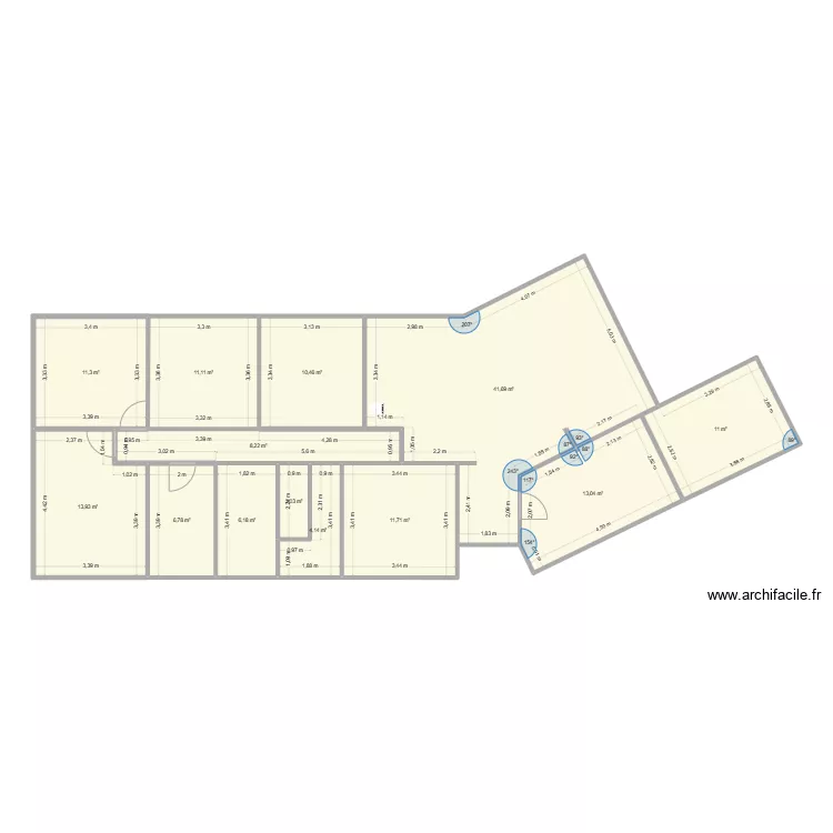 Maison Grisolles - projet 2. Plan de Maison Grisolles - projet 2. Plan de