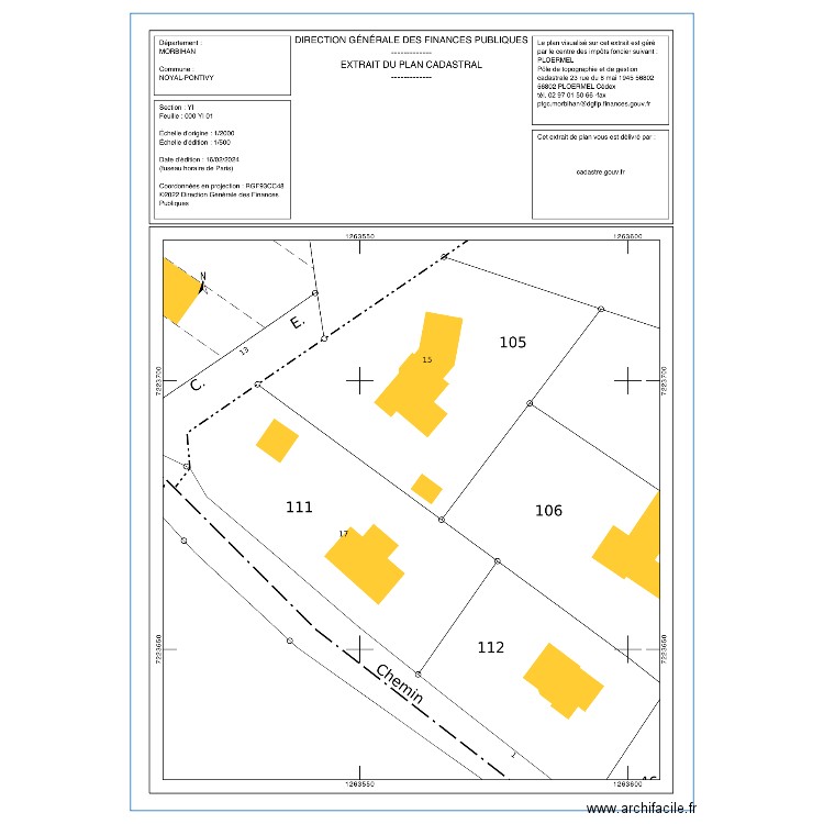 Morgan florantine . Plan de 0 pièce et 0 m2