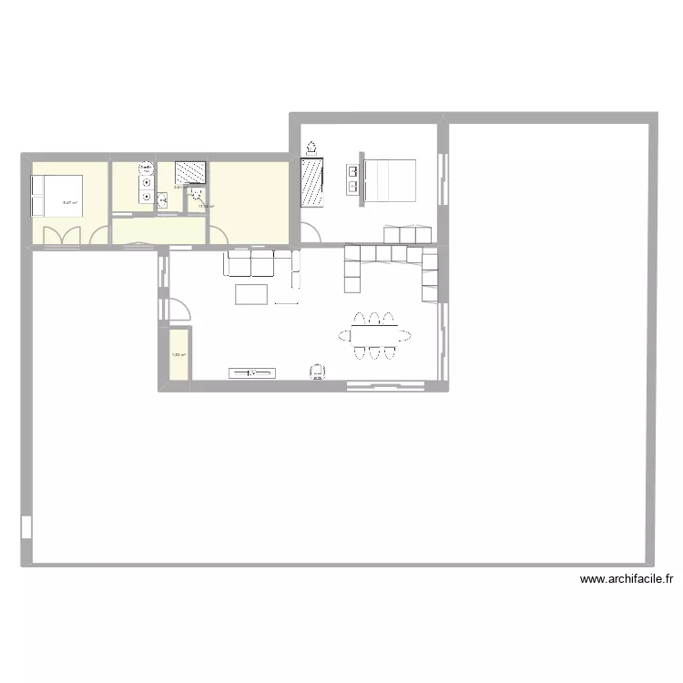 cabanon4. Plan de 3 et 37 m² cabanon4. Plan de 3 et 37 m²