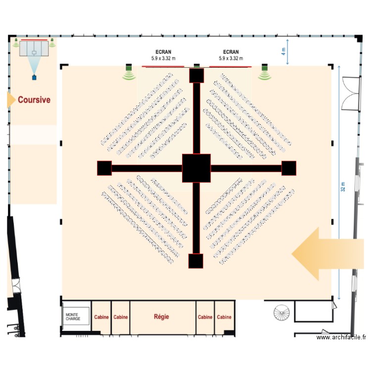 Otium Cube V,. Plan de 0 pièce et 0 m2