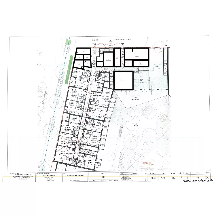 Projet aménagement NICE. Plan de Projet aménagement NICE. Plan de