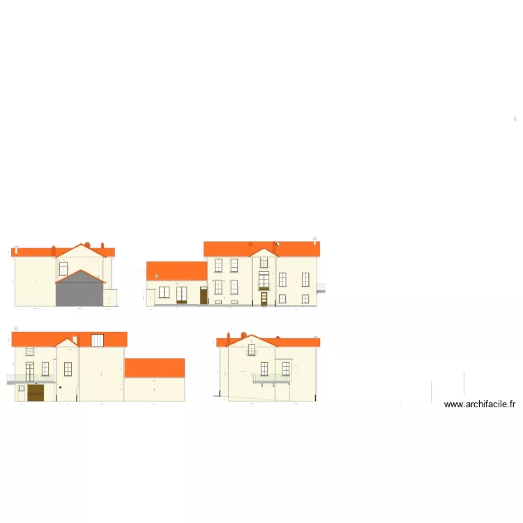 Facade EDL. Plan de 