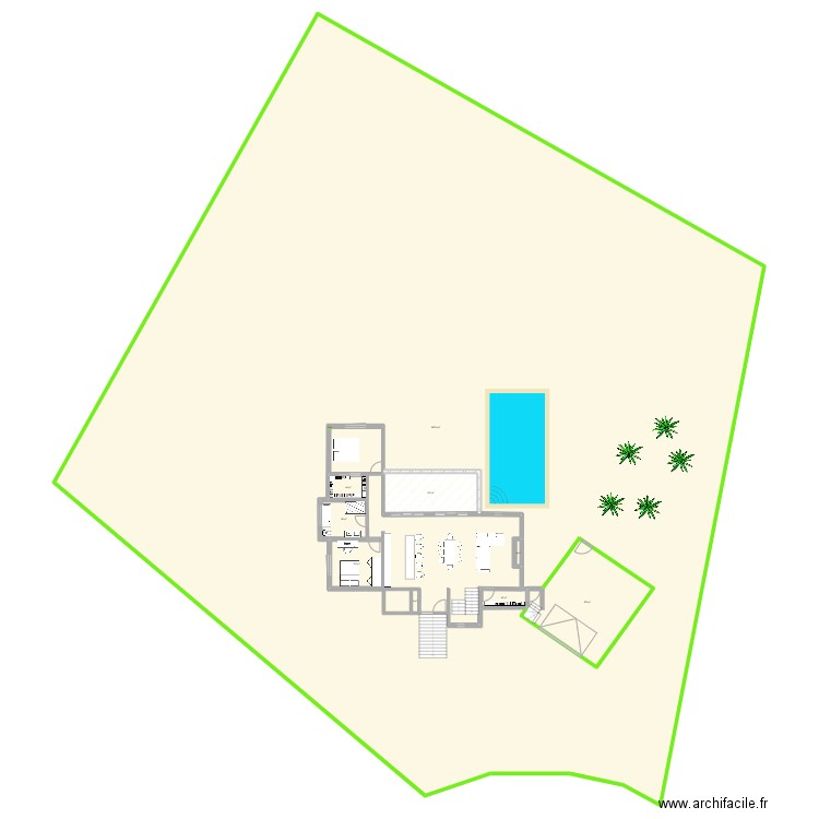 futur 3. Plan de 10 pièces et 1909 m2
