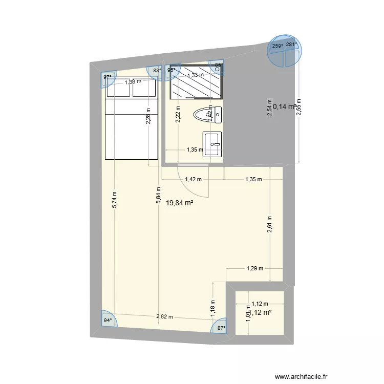 RDC - 1 nouveau. Plan de RDC - 1 nouveau. Plan de