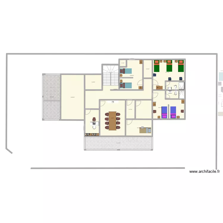 Cuisine Chihimo. Plan de 