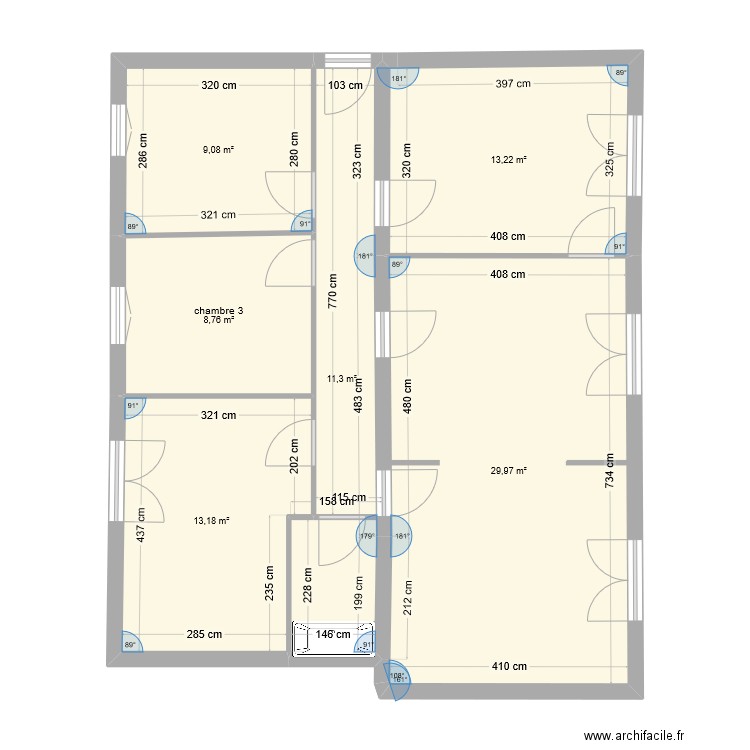 Plan bis. Plan de 0 pièce et 0 m2