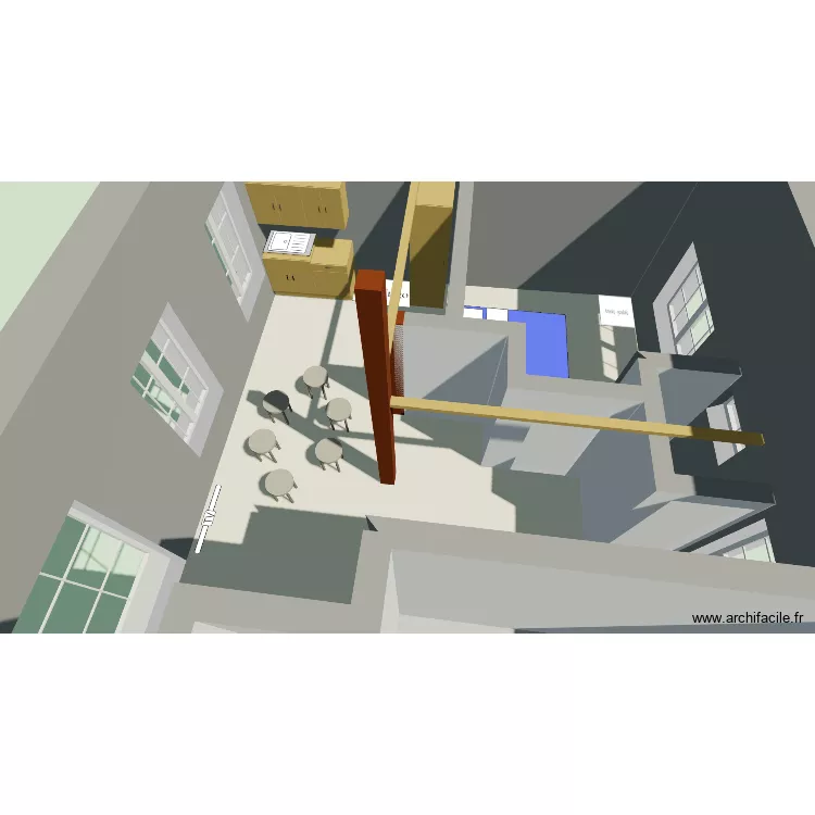 Atelier Oleron v3. Plan de 5 et 47 m² Atelier Oleron v3. Plan de 5 et 47 m²