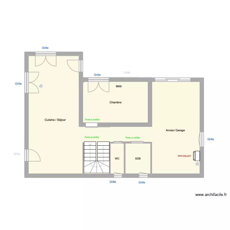 SARRAMAGNA - VPH. Plan de 6  et 112 m²