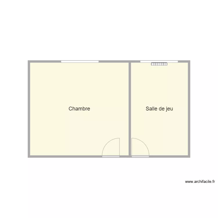 PLAN AVANT TRAVAUX MUNSCH. Plan de 