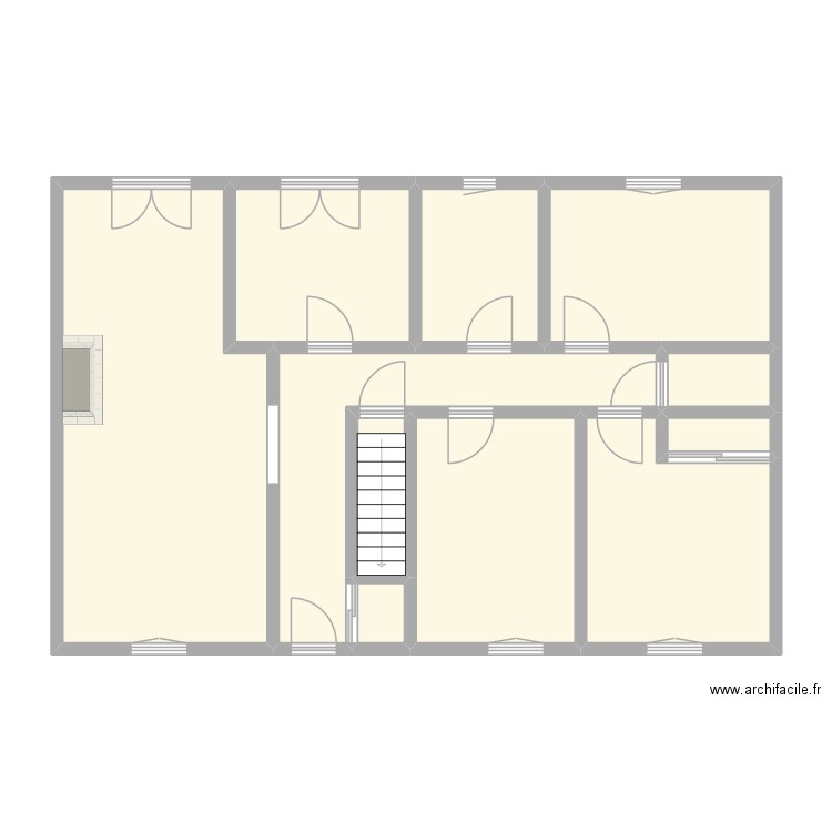 SAUVAGE - INCARVILLE. Plan de 14 pièces et 189 m2
