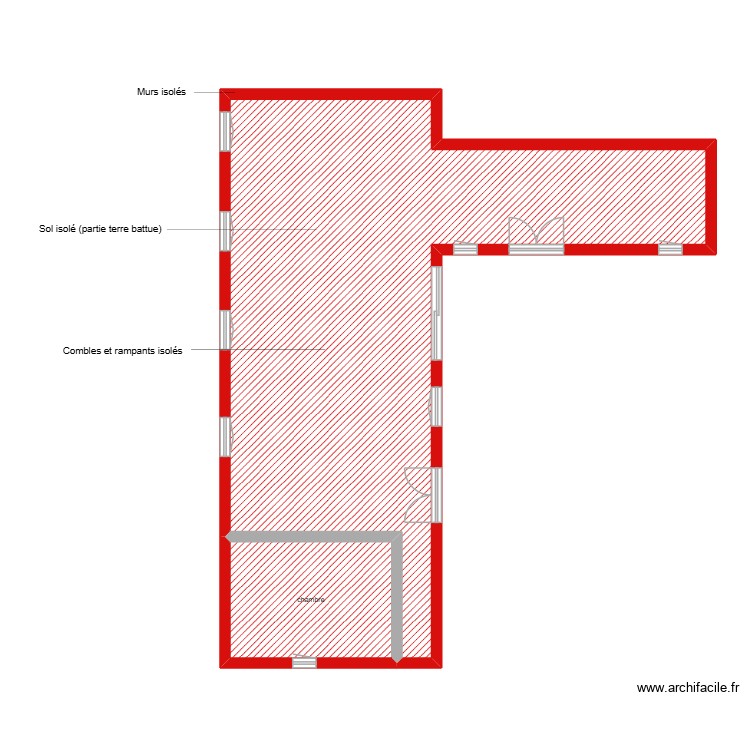 DENIS Julien étage étape 1. Plan de 0 pièce et 0 m2
