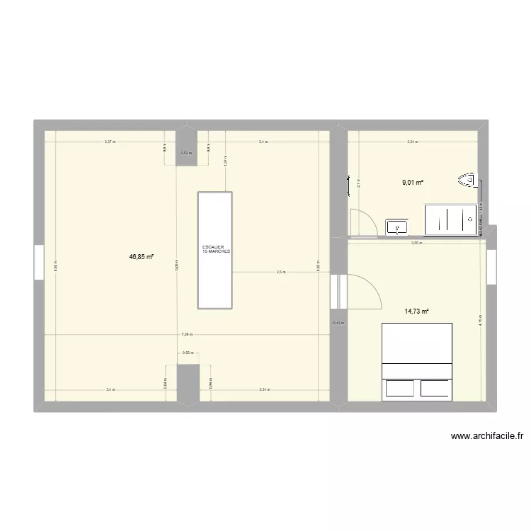 sdb. Plan de sdb. Plan de