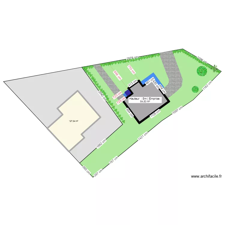 Plan de masse. Plan de Plan de masse. Plan de