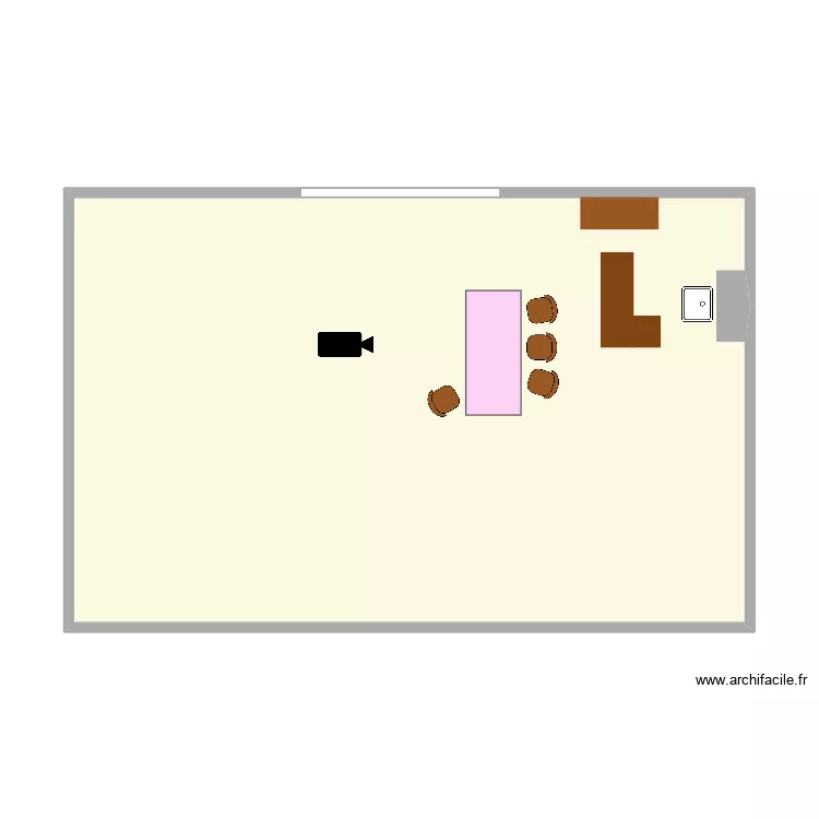 SHOT BAR. Plan de 1  et 60 m²