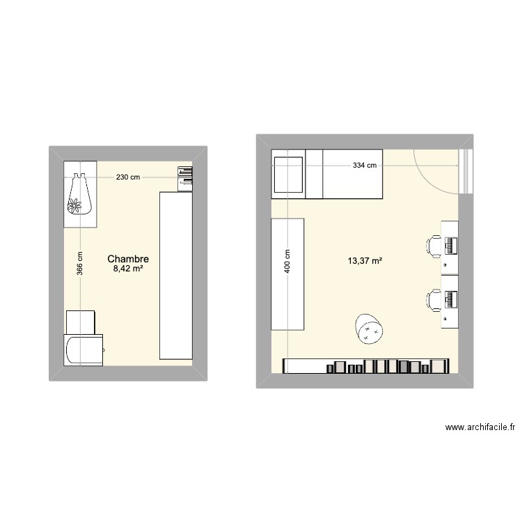 Chambre baby. Plan de 0 pièce et 0 m2