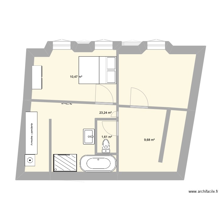 Geraldine . Plan de 0 pièce et 0 m2