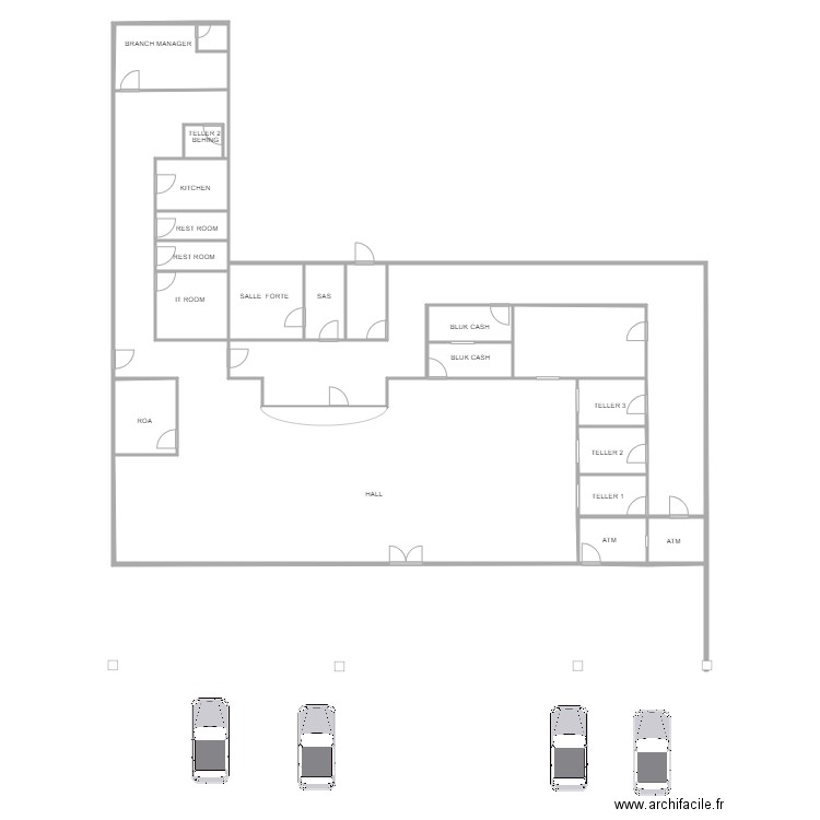 BAMENDA. Plan de 0 pièce et 0 m2