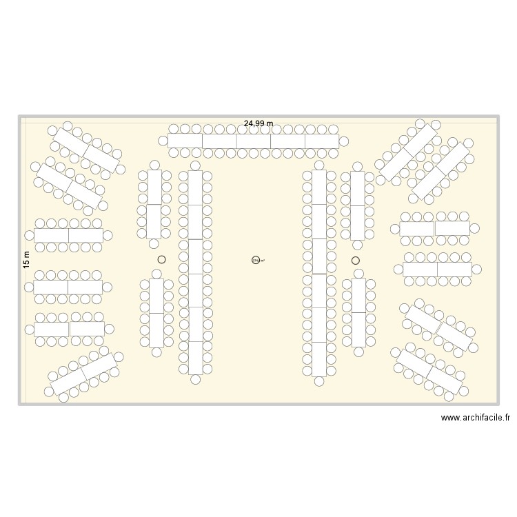 Plan de table mariage. Plan de 1 pièce et 375 m2