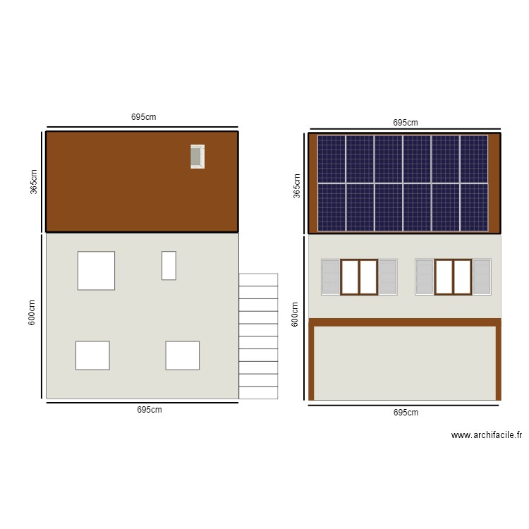 Debart PLAN. Plan de 0 pièce et 0 m2