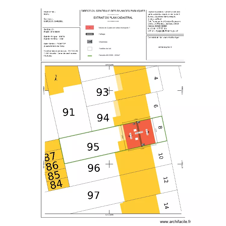 dp02 SIDALI. Plan de 