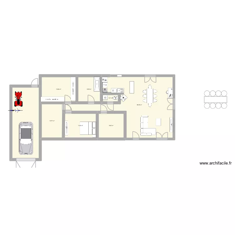 home. Plan de 8 et 141 m² home. Plan de 8 et 141 m²