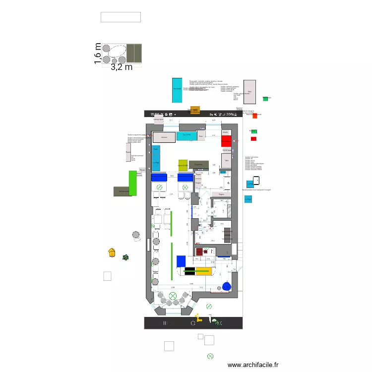 Tour central. Plan de Tour central. Plan de