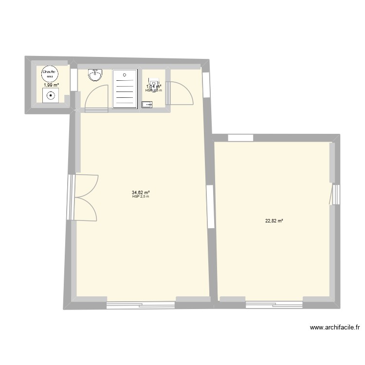 Pornic février 2026 par pièce et installation. Plan de 0 pièce et 0 m2 Pornic février 2026 par pièce et installation. Plan de 0 pièce et 0 m2