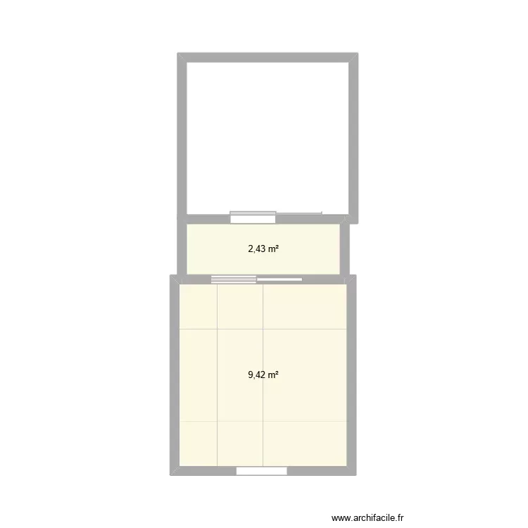 carrelage. Plan de 2 Pièces et 12 m² carrelage. Plan de 2 Pièces et 12 m²